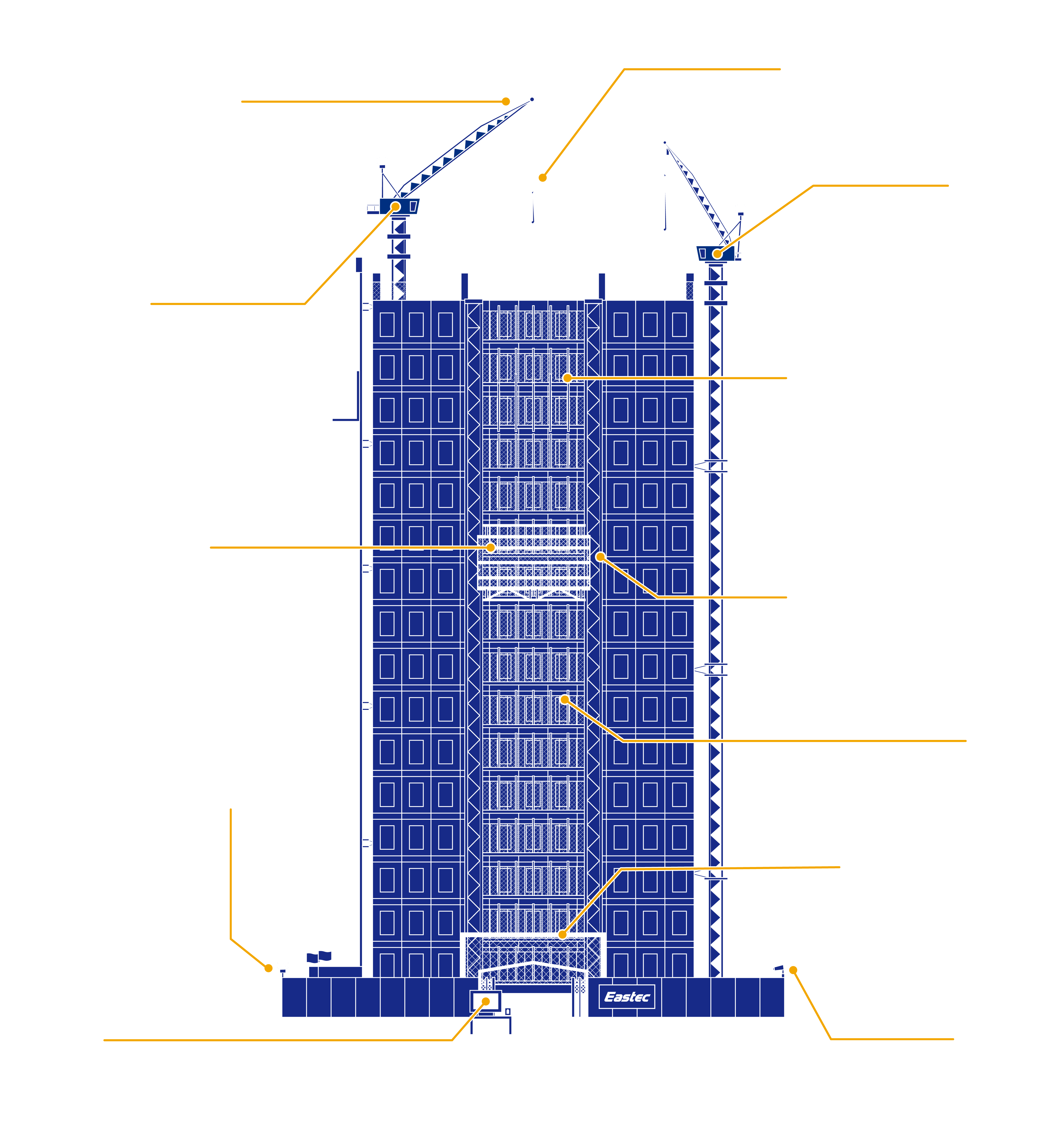 Eastech製品仕様ビル外観
